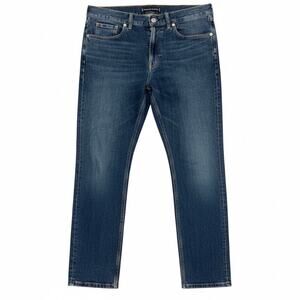 Everlane Men Slim Jeans Uniform Organic Cotton 33x30 Medium Wash Sustainable